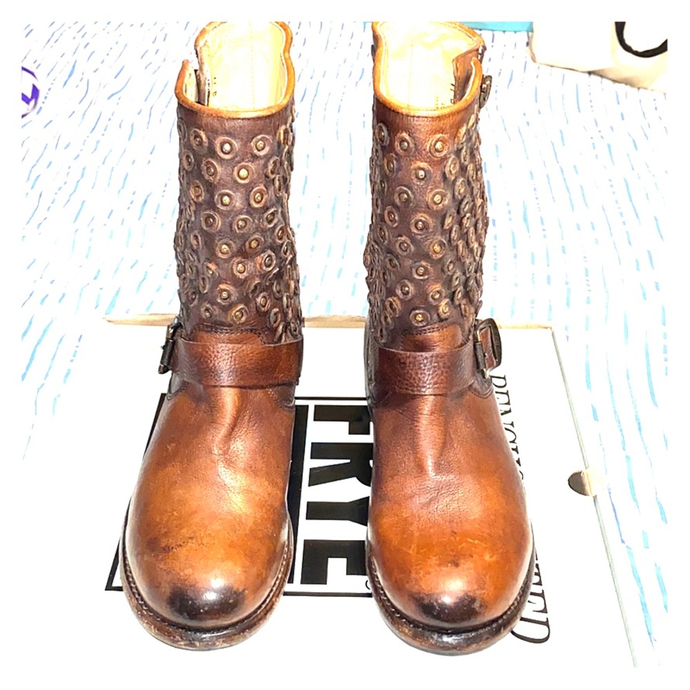 Frye Jenna Disc Brown 11 LN 1/17 end